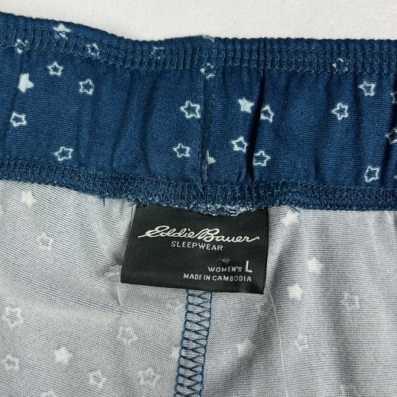 Eddie Bauer New Women’s Sleepwear Star Print Drawstring Pant - Picture 4 of 6